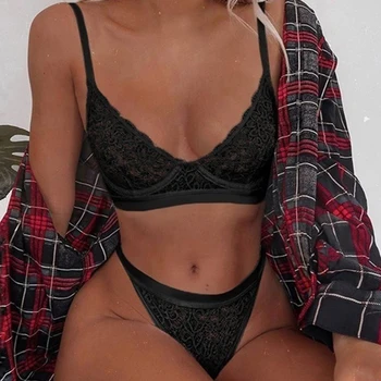 Sexy Bra Women Ultrathin Underwear Set Lace Embroidery Lingerie Set Brassiere Mujer Transparent Plus Size Full Cup Wire Free
Sexy Bra Women Ultrathin Underwear Set Lace Embroidery Lingerie Set Brassiere Mujer Transparent Plus Size Full Cup Wire Free