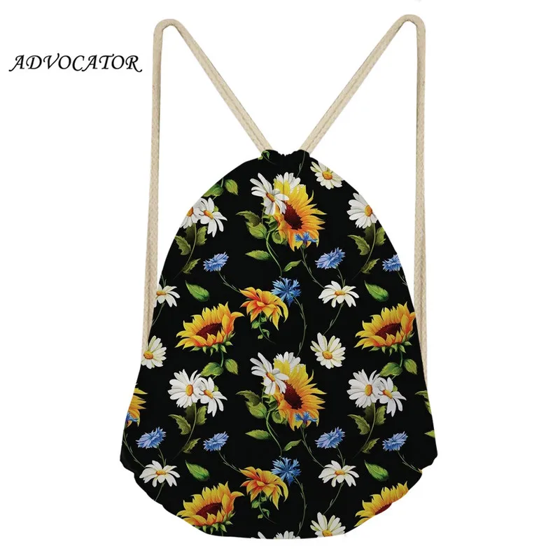Man Women Polyester String Drawstring Back Pack Sumflowers Printing Cinch Gym Tote Bag School Sport Bag Mochila Feminina
Man Women Polyester String Drawstring Back Pack Sumflowers Printing Cinch Gym Tote Bag School Sport Bag Mochila Feminina