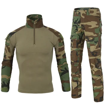2020 Combat Tactical Outdoor Clothes Army Military Hunting Uniform Camouflage Airsoft Suit Clothing Paintball Camping Shirts
2020 Combat Tactical Outdoor Clothes Army Military Hunting Uniform Camouflage Airsoft Suit Clothing Paintball Camping Shirts