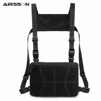 Tactical Chest Bag 1000D Detachable Military Vest EDC Molle Pouch Front Pack Combat Games Outdoor Hunting Bags
Tactical Chest Bag 1000D Detachable Military Vest EDC Molle Pouch Front Pack Combat Games Outdoor Hunting Bags