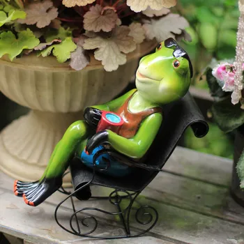 Resin Frog Garden Decoration Animal Sculpture Outdoor Creative Courtyard Terrace Gardening Desktop American Bar Soft Ornaments
Resin Frog Garden Decoration Animal Sculpture Outdoor Creative Courtyard Terrace Gardening Desktop American Bar Soft Ornaments