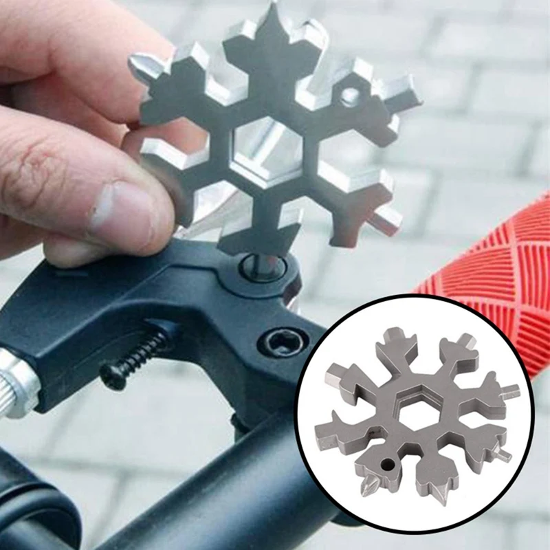 Multi-tool Snowflake Multi-tool Card Combination Compact Multifunction Screwdriver Stainless Steel Gadget
Multi-tool Snowflake Multi-tool Card Combination Compact Multifunction Screwdriver Stainless Steel Gadget