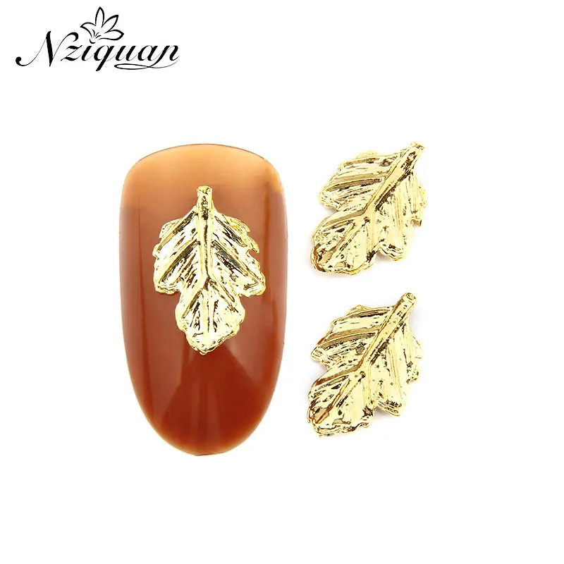 Hot Promotion NIZIQUAN 20pcs/bag Golden Leaf Nail Art Decoration 3D Metal Alloy Accessories DIY Nail Art Sticker
Hot Promotion NIZIQUAN 20pcs/bag Golden Leaf Nail Art Decoration 3D Metal Alloy Accessories DIY Nail Art Sticker
