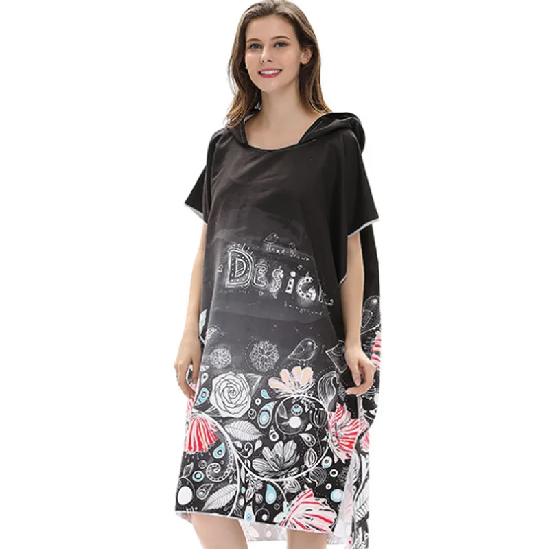 Art Changing Printing Robe Bath Towel Fashion Outdoor Adult Hooded Beach Towel Poncho Women Bathrobe Towels 
Art Changing Printing Robe Bath Towel Fashion Outdoor Adult Hooded Beach Towel Poncho Women Bathrobe Towels