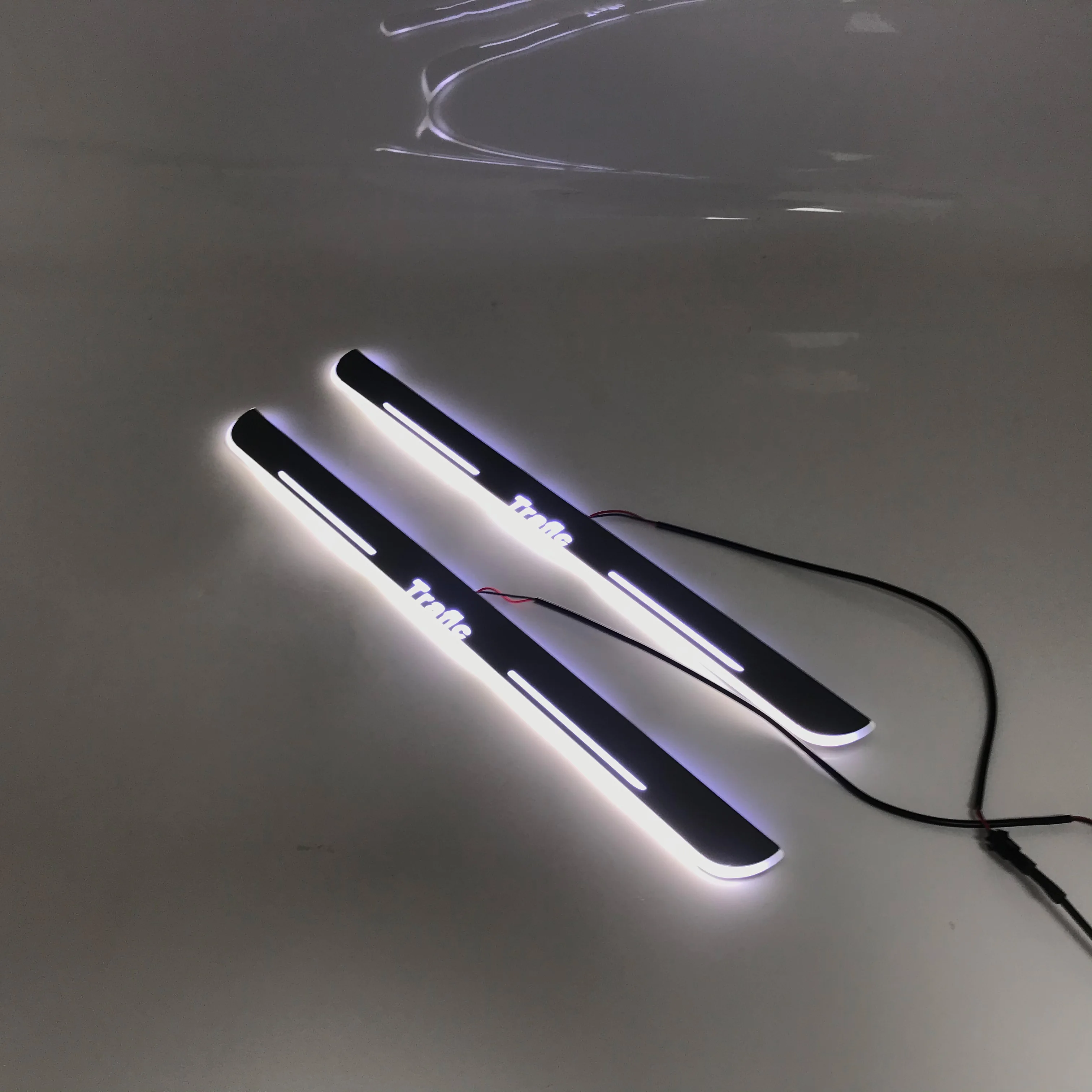 Led moving door scuff for Renault Trafic special use dynamic door sill plate welcome lamp lining overlay Flow/fixed light
Led moving door scuff for Renault Trafic special use dynamic door sill plate welcome lamp lining overlay Flow/fixed light