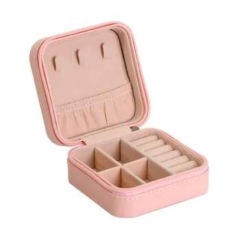 Jewelry Small Organizer Display Travel Jewelry Case Box Portable Jewelry Box PU Leather Grids Storage Necklace Earrings Box
Jewelry Small Organizer Display Travel Jewelry Case Box Portable Jewelry Box PU Leather Grids Storage Necklace Earrings Box