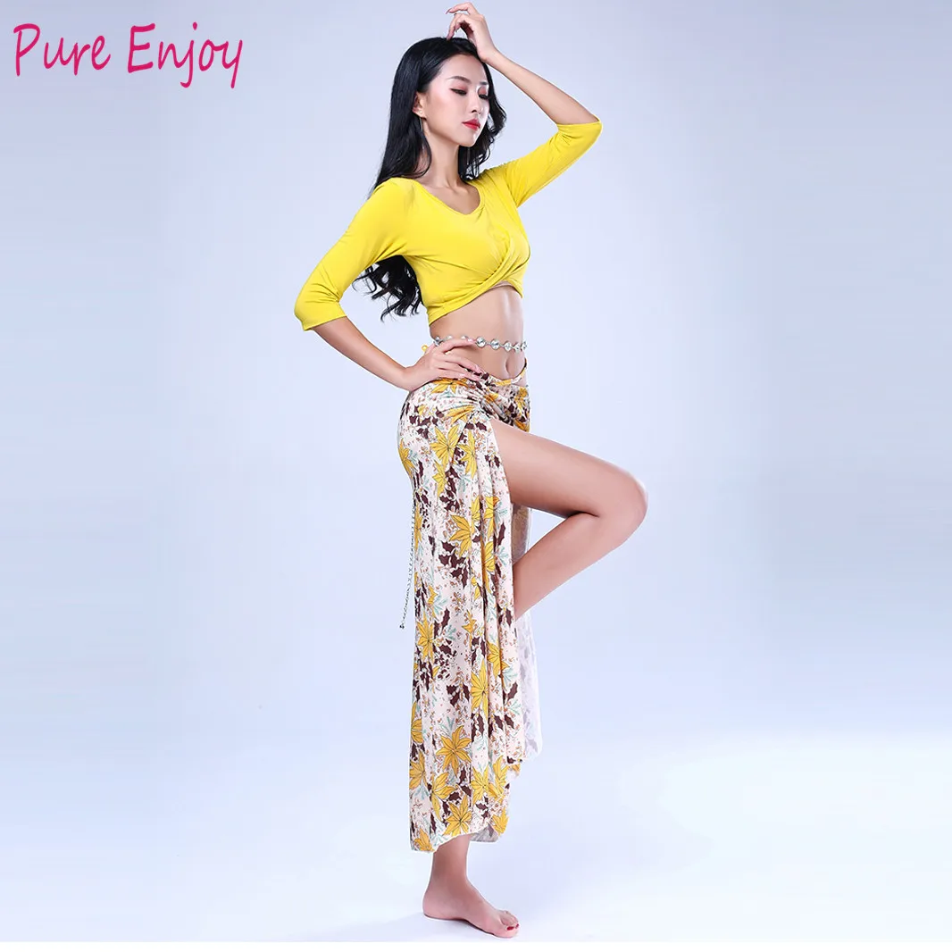 2019 Autumn New Arrival Oriental belly dance Dance Outfit 2 Piece Women Bellydance Show Wear Rumba Cha Cha dance Modal clothing
2019 Autumn New Arrival Oriental belly dance Dance Outfit 2 Piece Women Bellydance Show Wear Rumba Cha Cha dance Modal clothing