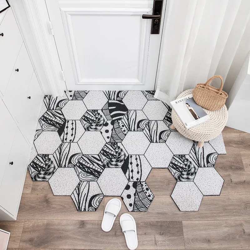 Mat Carpets Doormat Dust Removal Customizable Door Mat Nordic Entrance Doormat PVC Anti-Slip Kitchen Indoor Floor Door Mat
Mat Carpets Doormat Dust Removal Customizable Door Mat Nordic Entrance Doormat PVC Anti-Slip Kitchen Indoor Floor Door Mat