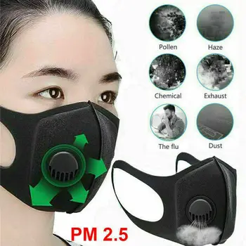 Anti Pollution Mask Air Purifying Face Mask Anti Dust Mouth Filter Unisex Masks Washable Respirator 80%
Anti Pollution Mask Air Purifying Face Mask Anti Dust Mouth Filter Unisex Masks Washable Respirator 80%
