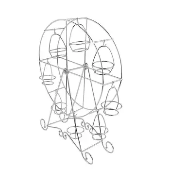 Ferris Wheel 8 Cups Cupcake Stand Cake Holder Decorating Display Wedding Party Stainless Steel Silver Gift Practical Bedroom
Ferris Wheel 8 Cups Cupcake Stand Cake Holder Decorating Display Wedding Party Stainless Steel Silver Gift Practical Bedroom