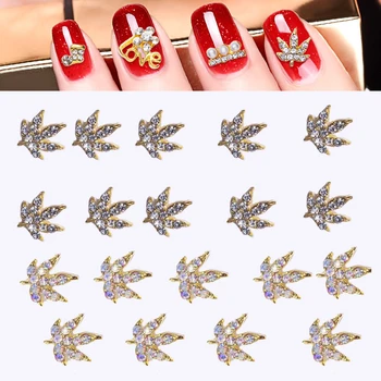 2Colors 10pcs/set Alloy Leaves 3D Nail Art Decoration Rhinestones Nail Charms Glitter Crystal Diamonds Strass Accessoires ML3893
2Colors 10pcs/set Alloy Leaves 3D Nail Art Decoration Rhinestones Nail Charms Glitter Crystal Diamonds Strass Accessoires ML3893