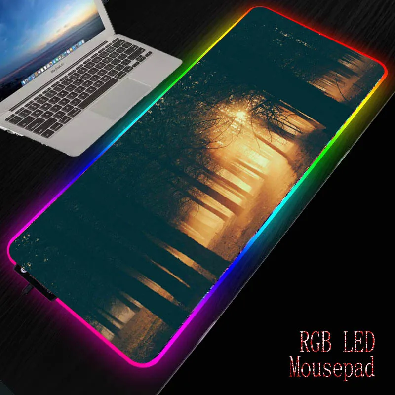 MRGBEST Woodland Scenery Sunlight RGB Soft Large Gaming Mouse Pad Oversize Glowing Led Extended Mousepad Base ComputerPad Mat
MRGBEST Woodland Scenery Sunlight RGB Soft Large Gaming Mouse Pad Oversize Glowing Led Extended Mousepad Base ComputerPad Mat