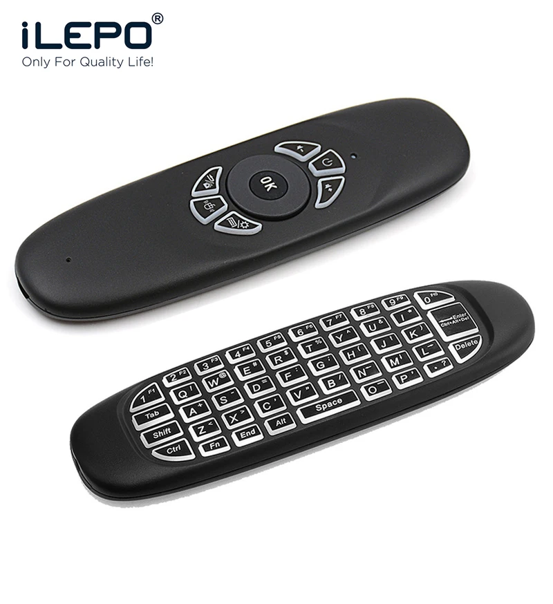 iLEPO G64 Double Sided Air Mouse 3-Axis Gyroscope +Accelerometer 2.4GHz Wireless RF Remote Control + Keyboard Motion Senser
iLEPO G64 Double Sided Air Mouse 3-Axis Gyroscope +Accelerometer 2.4GHz Wireless RF Remote Control + Keyboard Motion Senser