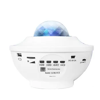 LED Music Player Sky Projection Lamp USB Wireless Voice Controlled Laser Radium Lamp Night Light Projector
LED Music Player Sky Projection Lamp USB Wireless Voice Controlled Laser Radium Lamp Night Light Projector