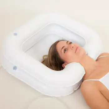 Portable Inflatable Shampoo Basin Tub Blow Up Basin Travel Hair Washing Shampoo Sink Washbasin for The Disabled Elderly
Portable Inflatable Shampoo Basin Tub Blow Up Basin Travel Hair Washing Shampoo Sink Washbasin for The Disabled Elderly