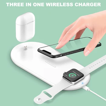 3 in 1 Cross-border three-in-one wireless charger, smart and safe, small and portable for iPhone8P XS Apple Watch AirPods
3 in 1 Cross-border three-in-one wireless charger, smart and safe, small and portable for iPhone8P XS Apple Watch AirPods