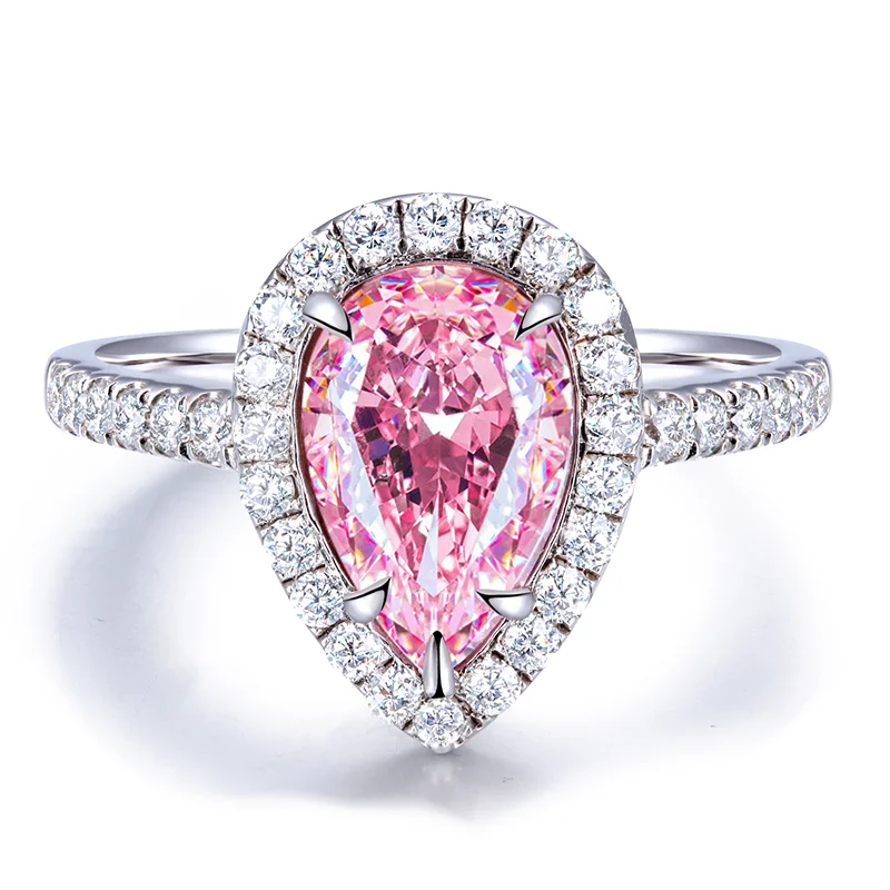 2.0ct Pear Shape Simulated Diamond High Quality Jewelry Silver Women Ring Of S925 Factory Organized Fashion Fine Jewelry In Bulk
2.0ct Pear Shape Simulated Diamond High Quality Jewelry Silver Women Ring Of S925 Factory Organized Fashion Fine Jewelry In Bulk