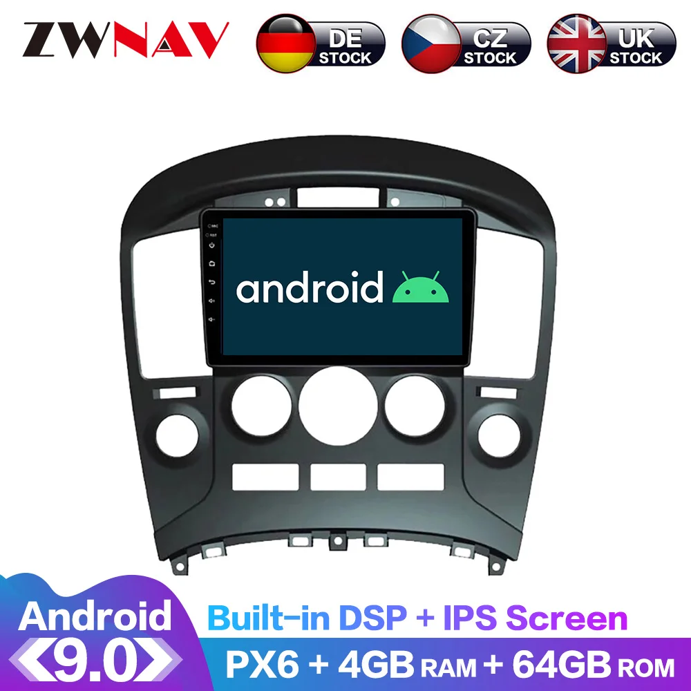 Android 9.0 4+64G DSP Radio Car DVD Player GPS navigation For Hyundai H1 Grand Royale I800 2016-2018 Multimedia Tape Recorder
Android 9.0 4+64G DSP Radio Car DVD Player GPS navigation For Hyundai H1 Grand Royale I800 2016-2018 Multimedia Tape Recorder