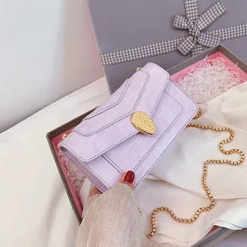 Snakehead texture popular bag women's new 2020 versatile crocodile pattern small square bag fashion chain messenger bag
Snakehead texture popular bag women's new 2020 versatile crocodile pattern small square bag fashion chain messenger bag