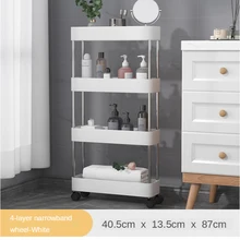 Kitchen Bathroom Trolley Floor Shelf Multi-Layer Removable Storage Rack Organizer
Kitchen Bathroom Trolley Floor Shelf Multi-Layer Removable Storage Rack Organizer