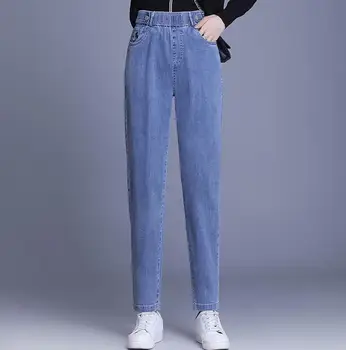 2020 new spring and autumn all-match jeans women's loose straight leg thin pants nine-point pants KK6988-1-5
2020 new spring and autumn all-match jeans women's loose straight leg thin pants nine-point pants KK6988-1-5