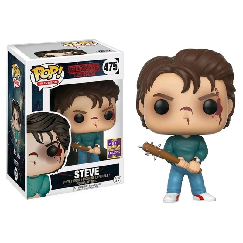 FUNKO POP Stranger Things Steve 475 # Exclusive Bloody Edition Vinyl Action Figures Model Toys for Birthday Christmas Gifts
FUNKO POP Stranger Things Steve 475 # Exclusive Bloody Edition Vinyl Action Figures Model Toys for Birthday Christmas Gifts