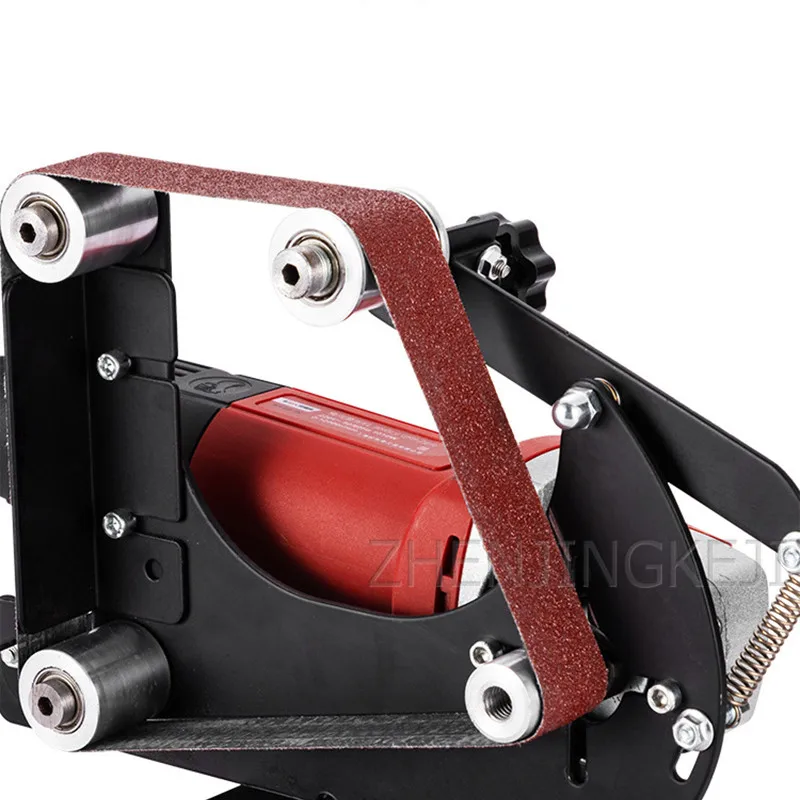 220V Mini Belt Machine Angular Grinding Belt Head Polisher Machine Annex Angle Grinder Conversion Belt Frame Polishing Tools
220V Mini Belt Machine Angular Grinding Belt Head Polisher Machine Annex Angle Grinder Conversion Belt Frame Polishing Tools