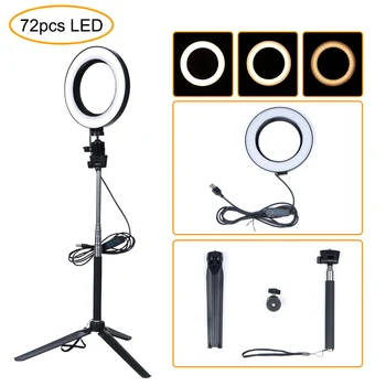 Three Modes Light Video Light LED Selfie Ring Light Dimmable LED Ring Lamp Photo Video Camera Phone Light Ring Light Fill Light
Three Modes Light Video Light LED Selfie Ring Light Dimmable LED Ring Lamp Photo Video Camera Phone Light Ring Light Fill Light