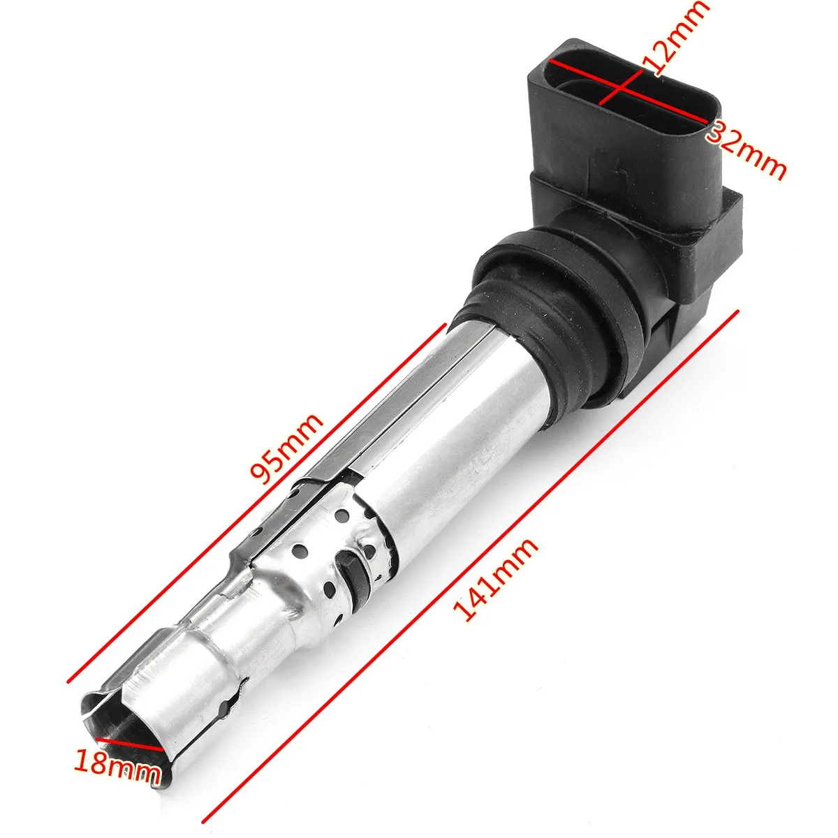 Hot Sale 4 Pins Black Ignition Coil Vehicle System For VW /Volkswagen #036905715G Stainless Steel Polybutylene Terephthalate 
Hot Sale 4 Pins Black Ignition Coil Vehicle System For VW /Volkswagen #036905715G Stainless Steel Polybutylene Terephthalate
