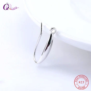 A pair 9x16.5mm 925 sterling Silver Ear Wires Hooks soild silver Earring hooks For Earring making DIY Jewelry accessories
A pair 9x16.5mm 925 sterling Silver Ear Wires Hooks soild silver Earring hooks For Earring making DIY Jewelry accessories