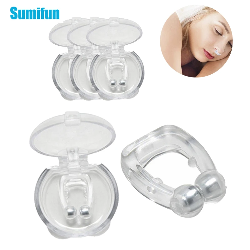 Sumifun 3pcs Snore Stopper Anti Snoring Nose Clip Health Care Portable Device for Man and Women
Sumifun 3pcs Snore Stopper Anti Snoring Nose Clip Health Care Portable Device for Man and Women