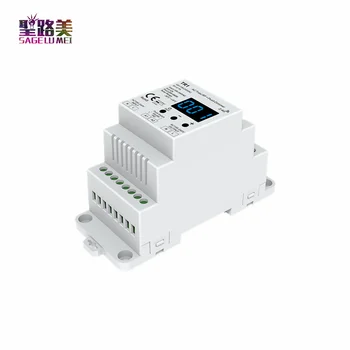 

TR1 Led RF Push Triac Dimmer 220V AC Dimmer High Voltage Input Trailing Edge Dimming Din Rail Triac Dimmer 100-240VAC Output