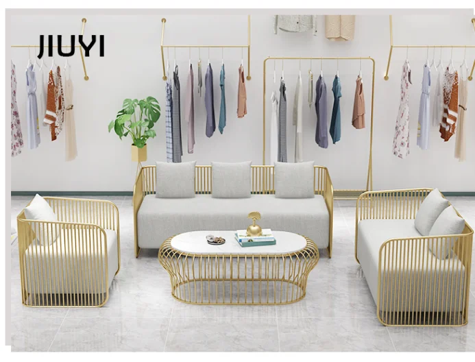 Clothing store Tieyi small sofa studio office double Nordic single ins net red simple modern furniture
Clothing store Tieyi small sofa studio office double Nordic single ins net red simple modern furniture