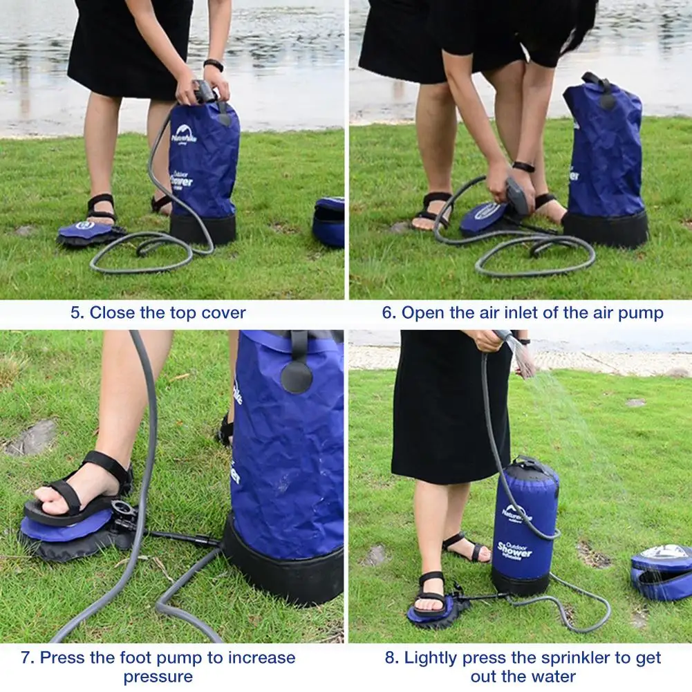 Portable Camping pressure shower Suncosy