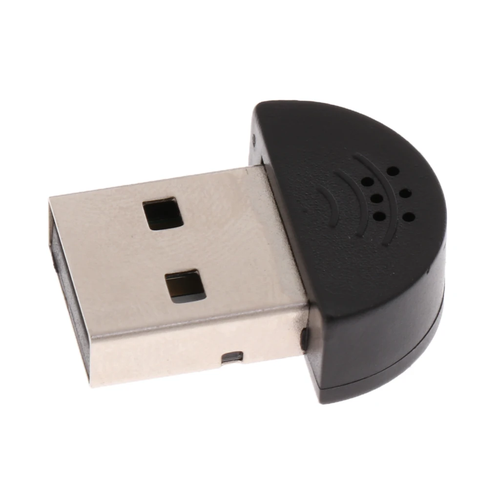Super Mini USB 2.0 Microphone USB Plug Desktop Studio Recording Microphone