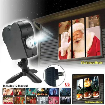 Christmas Halloween Window Projector Led Spotlights Projection Light Xmas Projection Lamp Kids Gift Outdoor Indoor Projection
Christmas Halloween Window Projector Led Spotlights Projection Light Xmas Projection Lamp Kids Gift Outdoor Indoor Projection