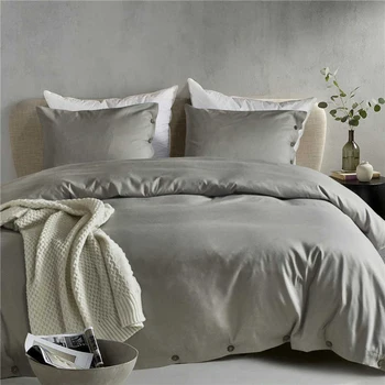 Lychee Solid Beddig Set with Button Stitching High Quality Duvet Cover Set 2-3pcs Home Bed Linings Family Bed Sets
Lychee Solid Beddig Set with Button Stitching High Quality Duvet Cover Set 2-3pcs Home Bed Linings Family Bed Sets