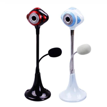 480p PC Webcam with Mic Flexible hose Desktop Web Camera Cam USB Driver-free Mini Web Cam for Video Conference Recording Work
480p PC Webcam with Mic Flexible hose Desktop Web Camera Cam USB Driver-free Mini Web Cam for Video Conference Recording Work