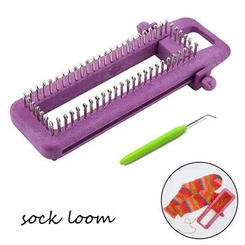 Adjustable socks plastic crochet para tejer Braiding machine DIY handmade loom woolen cap scarf auxiliary knitting craft tool 
Adjustable socks plastic crochet para tejer Braiding machine DIY handmade loom woolen cap scarf auxiliary knitting craft tool