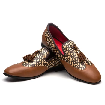 MEIJIANA Plus Size Pointed Toe Slip on Man Wingtip Brogue Casual Loafers Genuine Leather Handmade Men's Club Party Shoes
MEIJIANA Plus Size Pointed Toe Slip on Man Wingtip Brogue Casual Loafers Genuine Leather Handmade Men's Club Party Shoes