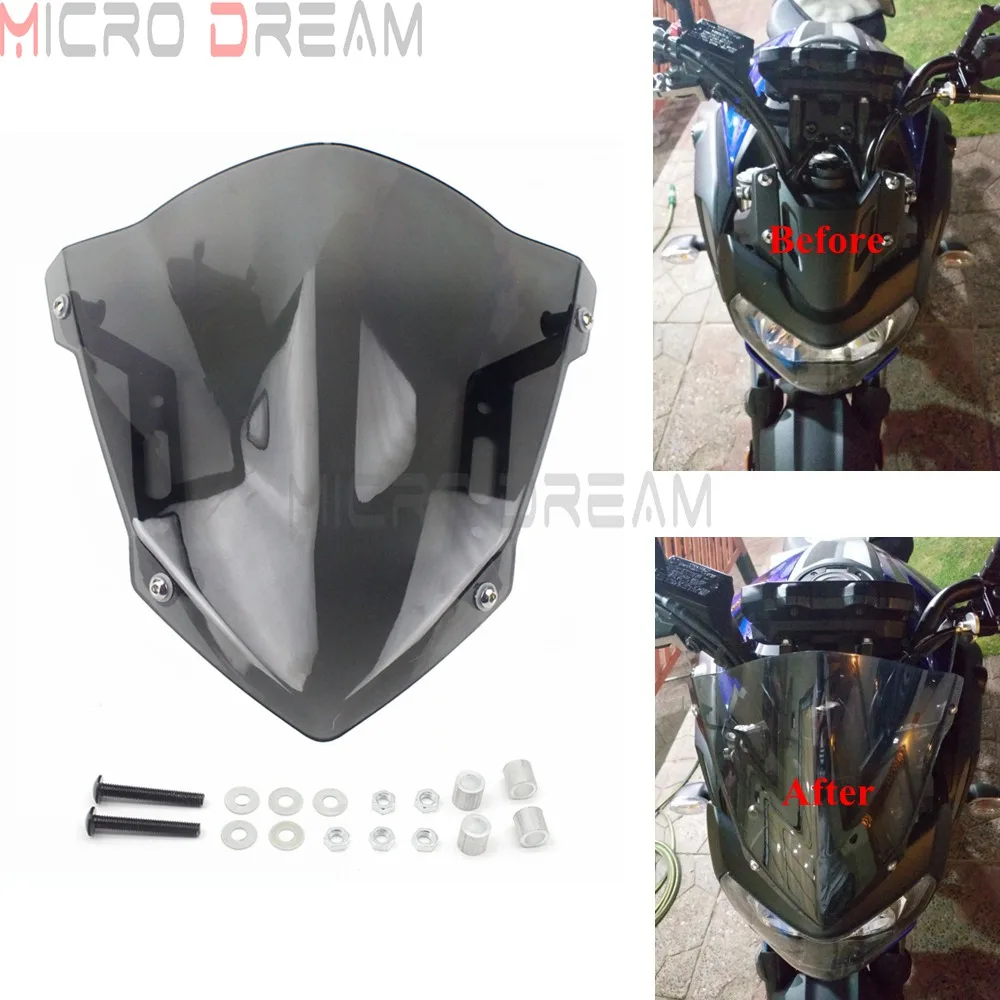 Ветровое стекло для переднего лобового стекла мотоцикла YAMAHA MT 07 MT07 FZ07 FZ 2018 2020