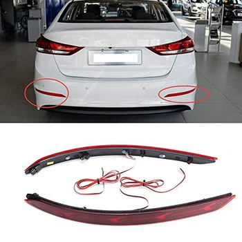 Fluid Style LED Bumper Reflector Tail Lights for Hyundai Elantra 2016 2017 2018 Brake Lights Turn Signal Lights Red
Fluid Style LED Bumper Reflector Tail Lights for Hyundai Elantra 2016 2017 2018 Brake Lights Turn Signal Lights Red
