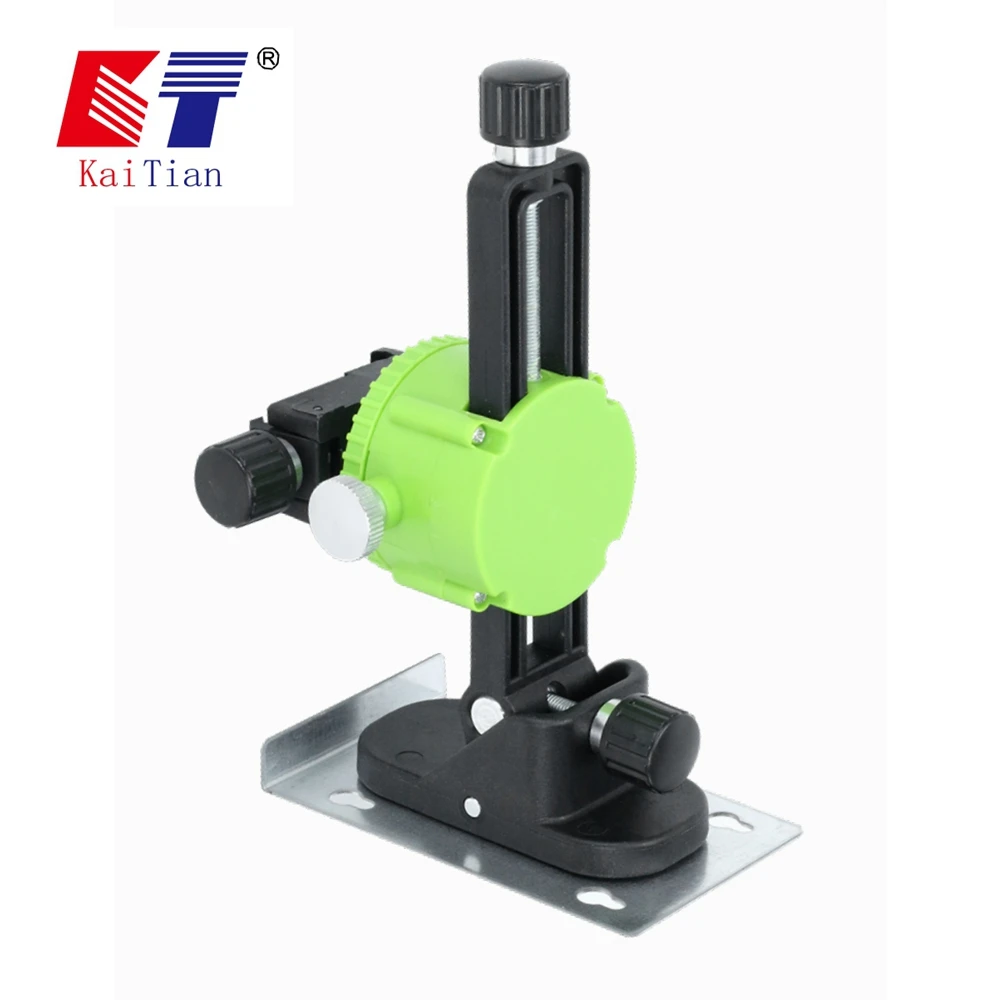 KaiTian Laser Bracket 1/4" Super Powerful 360 Rotary&Adjust Angle Stable for Green/Red 12 Lines&16 Lines Nivel 4D Laser 3D Level
KaiTian Laser Bracket 1/4" Super Powerful 360 Rotary&Adjust Angle Stable for Green/Red 12 Lines&16 Lines Nivel 4D Laser 3D Level