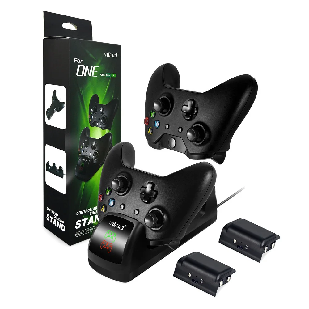 Quick Charger Dual Dock Controller Charger Station Stand Rechargeable Battery for Xbox One/S/X Controller Gamepad
Quick Charger Dual Dock Controller Charger Station Stand Rechargeable Battery for Xbox One/S/X Controller Gamepad