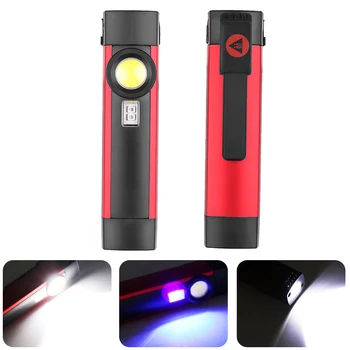 Multifunction USB Rechargeable COB LED Work Lamp Flashlight With Magnet Outdoor Light Car Inspection Light
Multifunction USB Rechargeable COB LED Work Lamp Flashlight With Magnet Outdoor Light Car Inspection Light