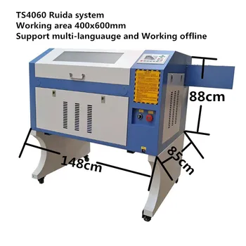 600*400mm laser engraver machine add CW3000 for Russia 80w ruida system Support multiple languages cut non-metal
600*400mm laser engraver machine add CW3000 for Russia 80w ruida system Support multiple languages cut non-metal