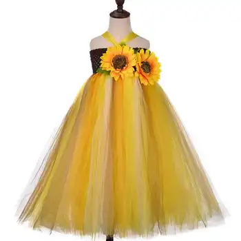 Autumn Sunflower Tutu Dress Pumpkin Scarecrow Kids Halloween Costumes Sun Flower Tutu Dresses for Girls Thanksgiving Party Dress
Autumn Sunflower Tutu Dress Pumpkin Scarecrow Kids Halloween Costumes Sun Flower Tutu Dresses for Girls Thanksgiving Party Dress