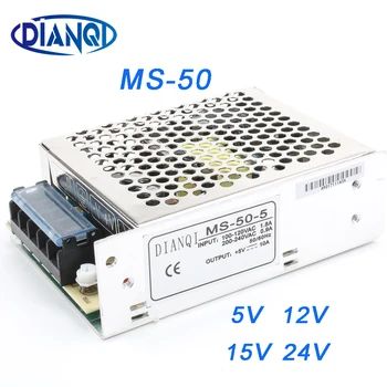 DIANQI Mini Size Switching Power Supply adjustable 12V Output voltage 50W ac to dc regulator ms-50 15V 5V 24V
DIANQI Mini Size Switching Power Supply adjustable 12V Output voltage 50W ac to dc regulator ms-50 15V 5V 24V