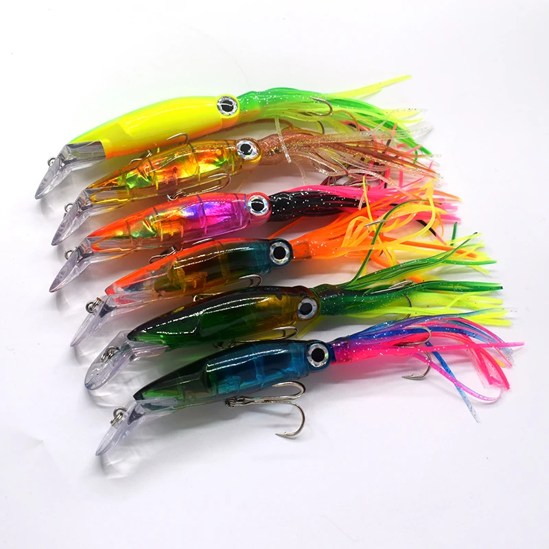 Sea fishing squid bait soft bait bionic simulation squid bait octopus bait freshwater boat fishing squid bait lure lure
Sea fishing squid bait soft bait bionic simulation squid bait octopus bait freshwater boat fishing squid bait lure lure