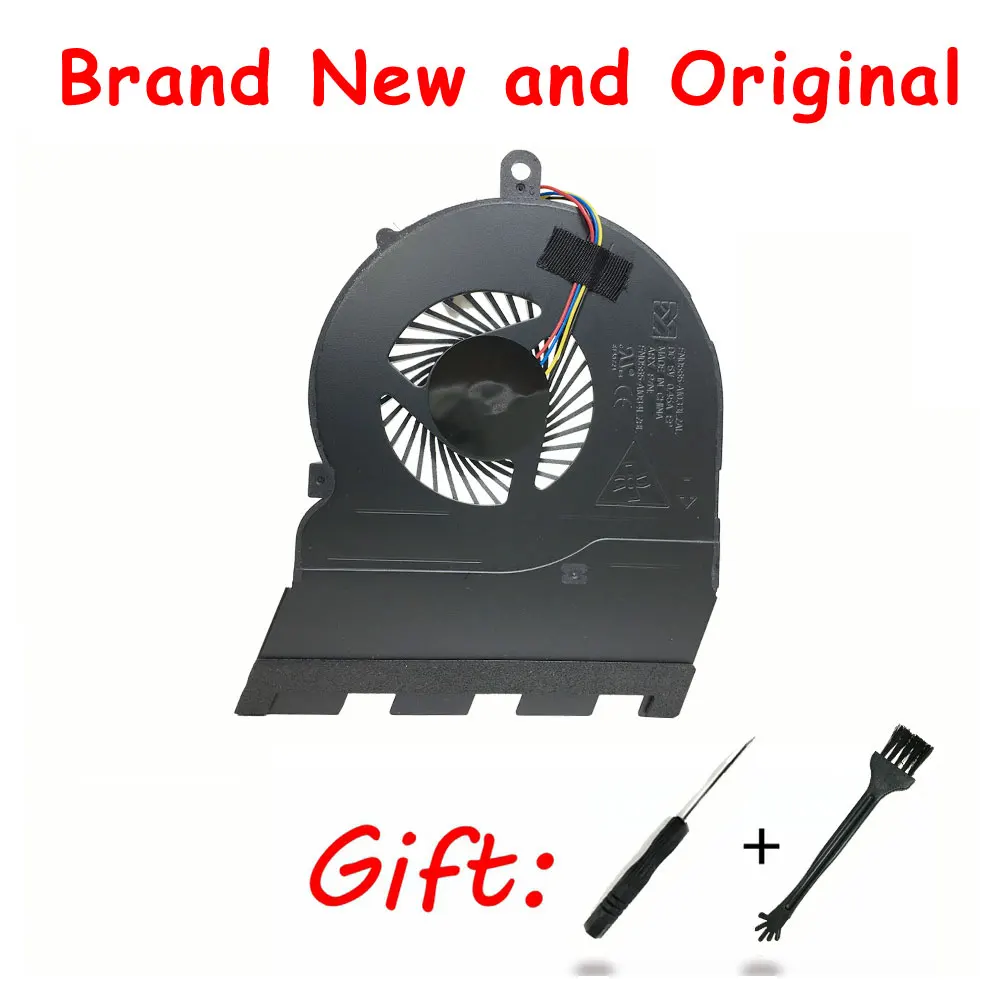 new cpu cooling fan for DELL Inspiron 15 5567 17-5767 15-5565 17-5000 15 5565 15G P66F 15.6" Cpu Cooling Fan 4 lines
new cpu cooling fan for DELL Inspiron 15 5567 17-5767 15-5565 17-5000 15 5565 15G P66F 15.6" Cpu Cooling Fan 4 lines